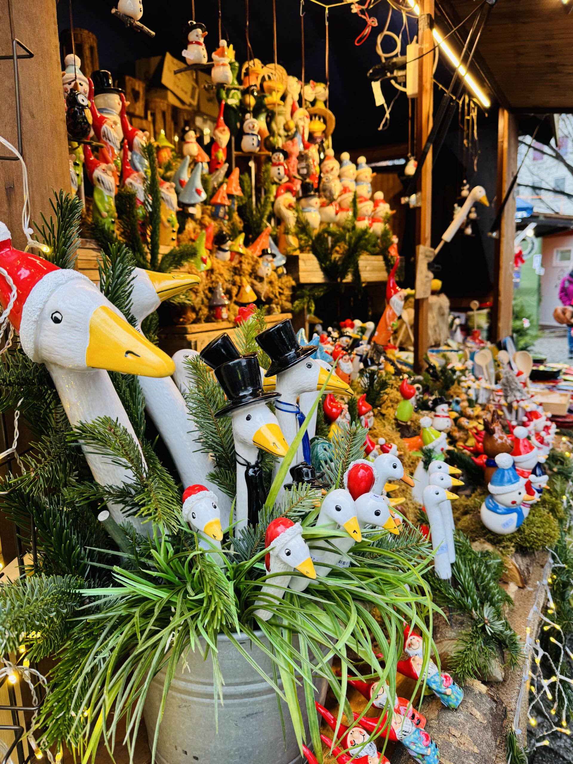 Münih, Weißenburger Platz, noel pazarı.